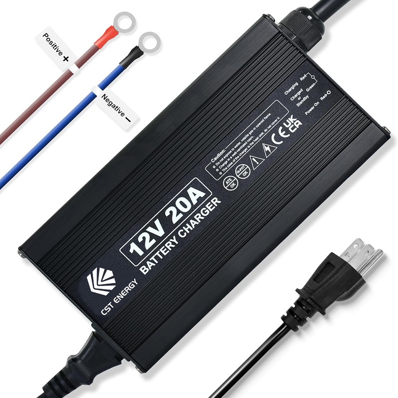 20A Battery Charger 12V Lithium LifePO4 Battery Charger