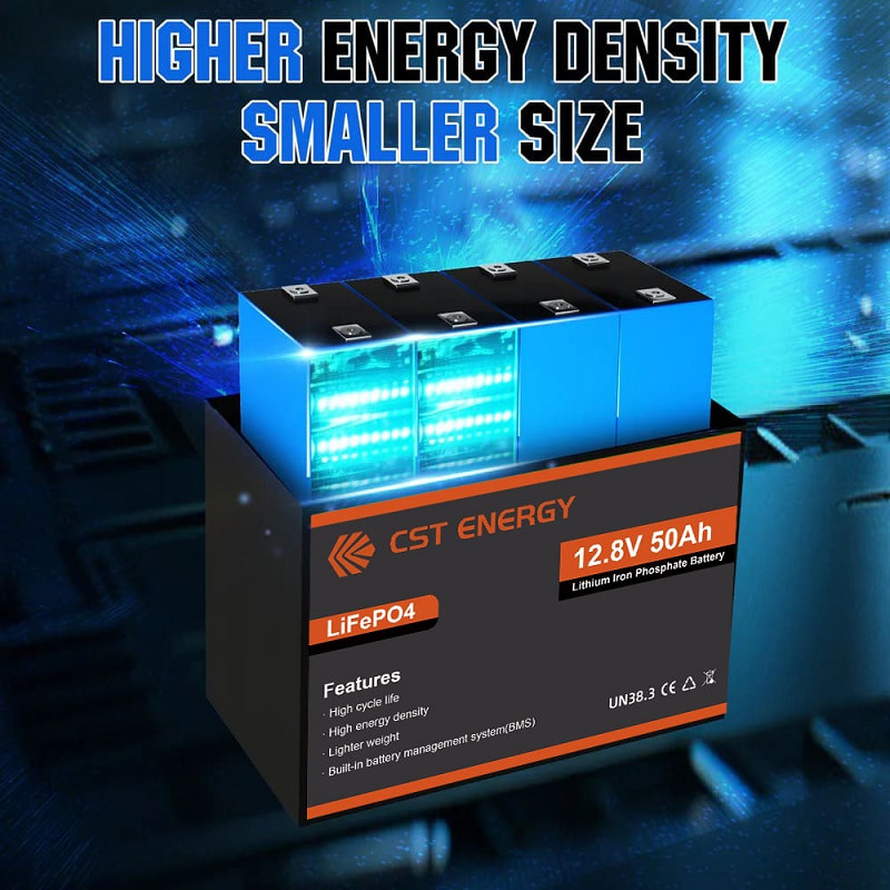 12.8V50Ah lithium battery_CST